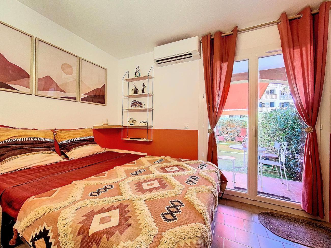 Cosy, Wi-Fi, Jardin & Parking, Jasmins Studio En Cote-D'Azur Vallauris Dış mekan fotoğraf