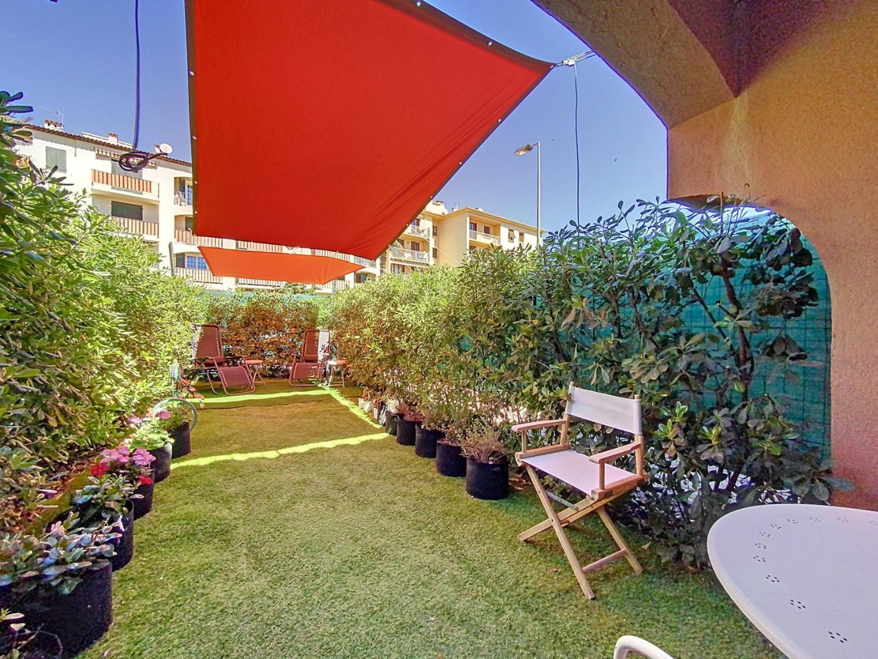 Cosy, Wi-Fi, Jardin & Parking, Jasmins Studio En Cote-D'Azur Vallauris Dış mekan fotoğraf